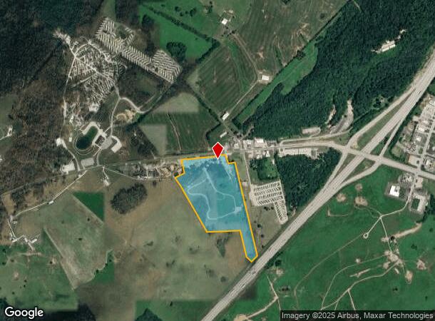 813 Mammoth Cave Rd, Cave City, KY Parcel Map
