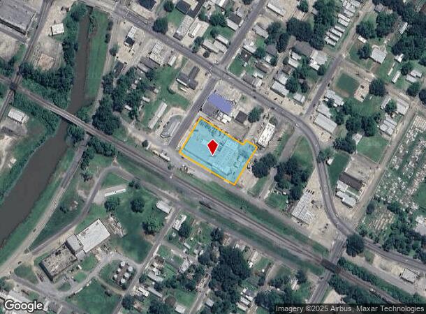  811 E Railroad Ave, Donaldsonville, LA Parcel Map