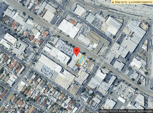  1446 E Washington Blvd, Los Angeles, CA Parcel Map