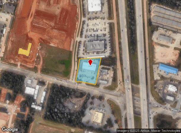 1336 League Line Rd, Conroe, TX Parcel Map
