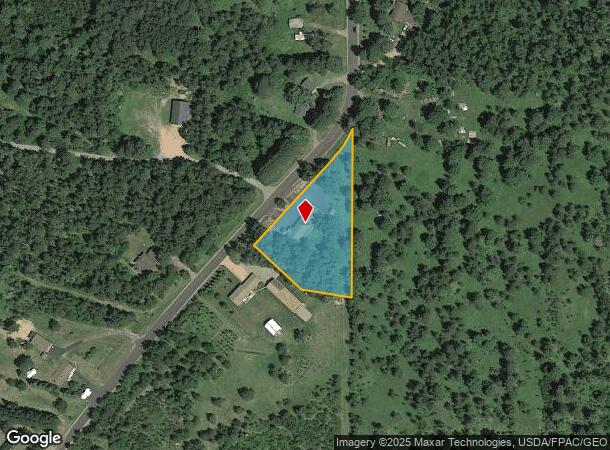  1256 S Old Highway 51 Rd, Woodruff, WI Parcel Map