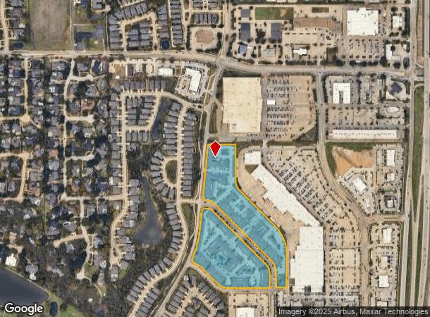  2800 Brazos Blvd, Euless, TX Parcel Map