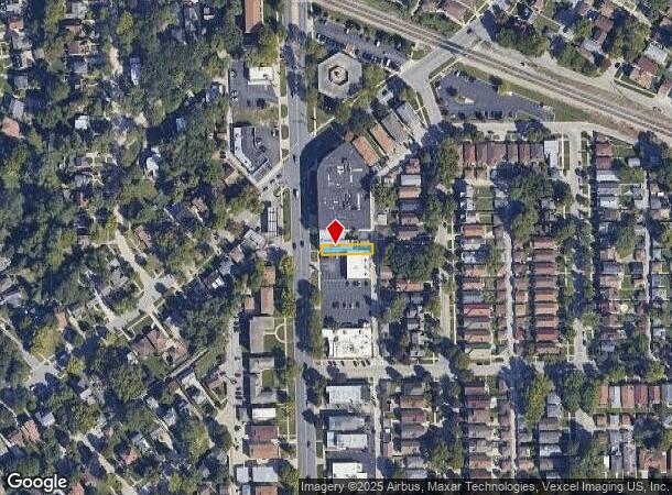  2821 S Harlem Ave, Berwyn, IL Parcel Map