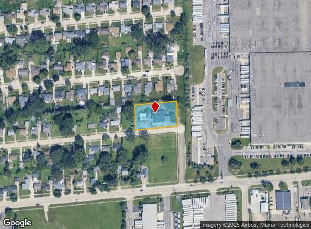 13869 Herbert Ave, Warren, MI Parcel Map