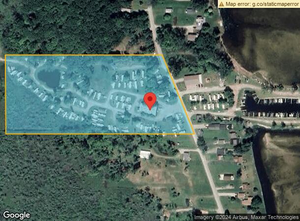  2325 S Green Dr, Au Gres, MI Parcel Map