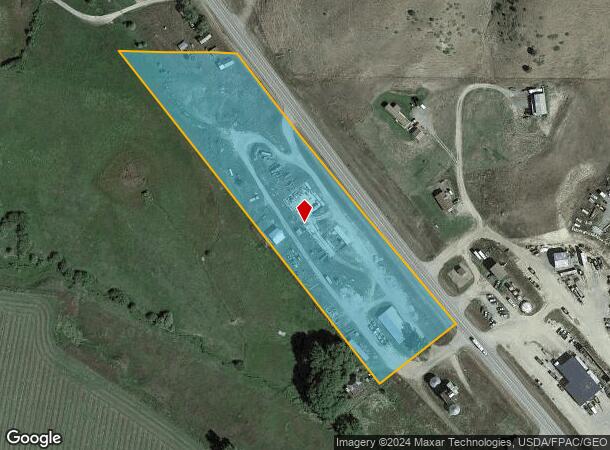  955 N Meadow Creek Rd, Norris, MT Parcel Map