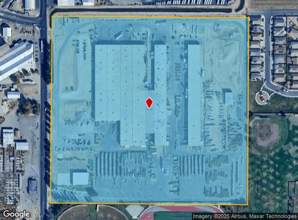  801 S Pine St, Madera, CA Parcel Map