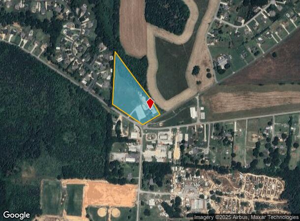 105 Fosters Grove Rd, Chesnee, SC Parcel Map