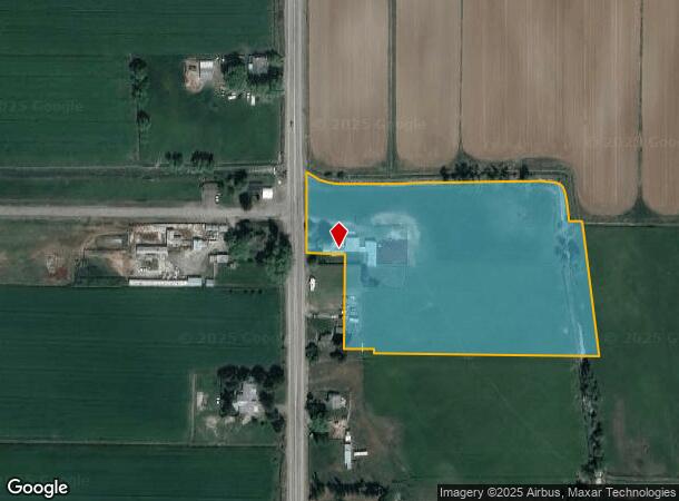 6756 S 2000 W, Rexburg, ID Parcel Map