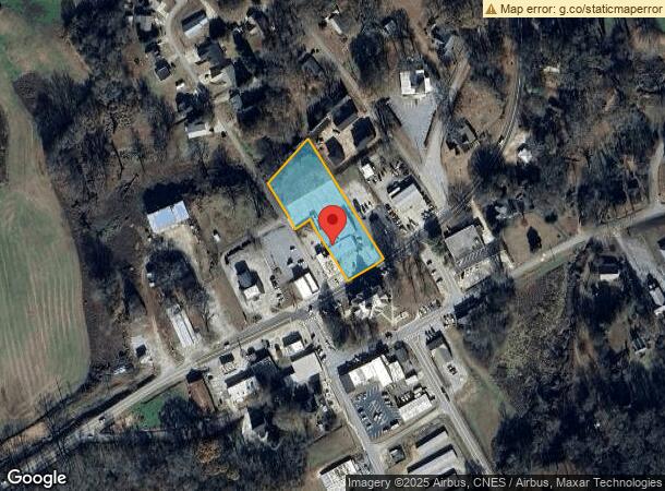  9595 Lavonia Rd, Carnesville, GA Parcel Map