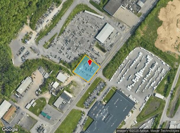  825 N Keyser Ave, Scranton, PA Parcel Map