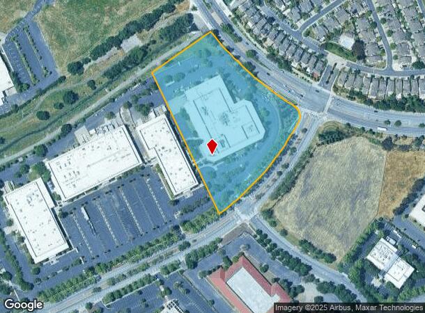 6401 Kaiser Dr, Fremont, CA Parcel Map
