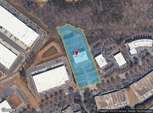 6250 Shiloh Rd, Alpharetta, GA Parcel Map