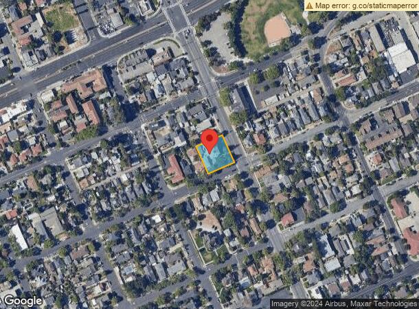  927 Harrison St, Santa Clara, CA Parcel Map