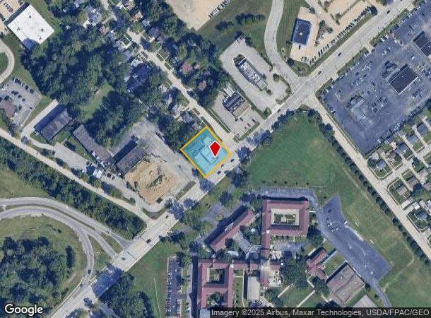 28637 Euclid Ave, Wickliffe, OH Parcel Map