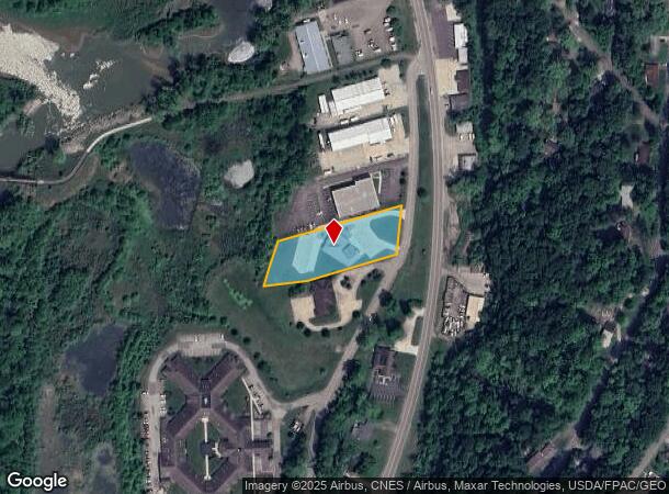 95 Columbus Rd, Athens, OH Parcel Map