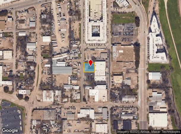  2330 Langford St, Dallas, TX Parcel Map