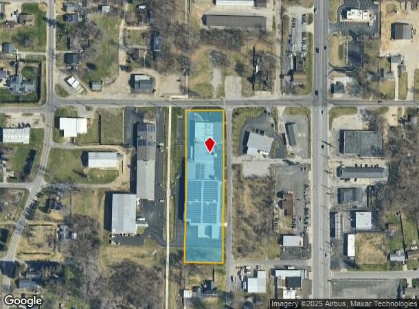 19850 St Line Rd Spi Ind Rd, South Bend, IN Parcel Map