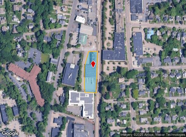 460 Hillside Ave, Needham Heights, MA Parcel Map