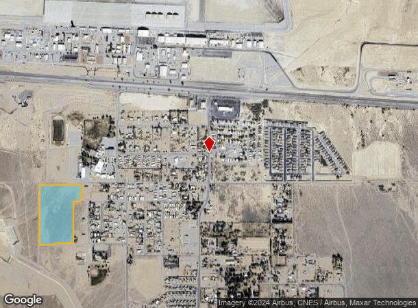  875 W Boulder Ln, Indian Springs, NV Parcel Map