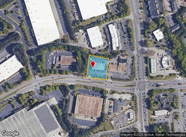 45 Satellite Blvd Nw, Suwanee, GA Parcel Map