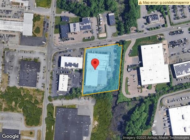  1200 W Chestnut St, Brockton, MA Parcel Map