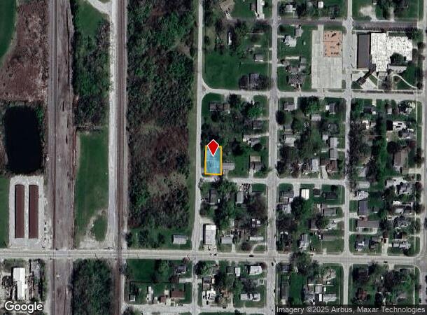  321 W Palmer St, Litchfield, IL Parcel Map
