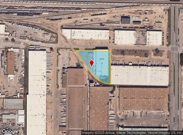 3404 Halifax St, Dallas, TX Parcel Map