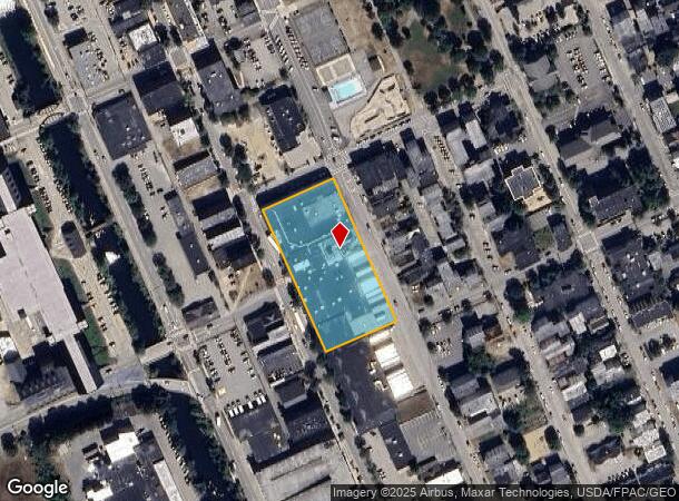 185 Park St, Lewiston, ME Parcel Map