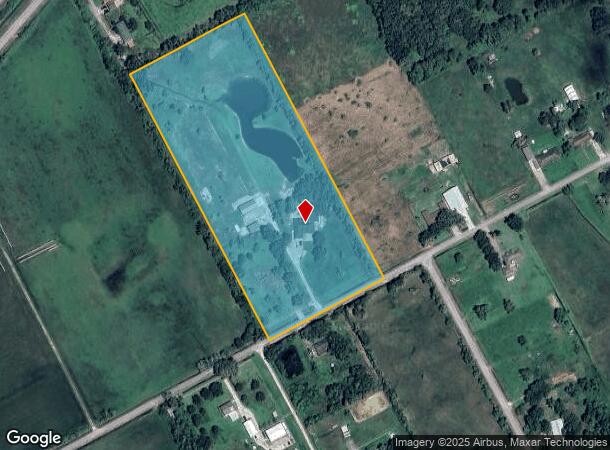  16610 Meadow Ln, Danbury, TX Parcel Map