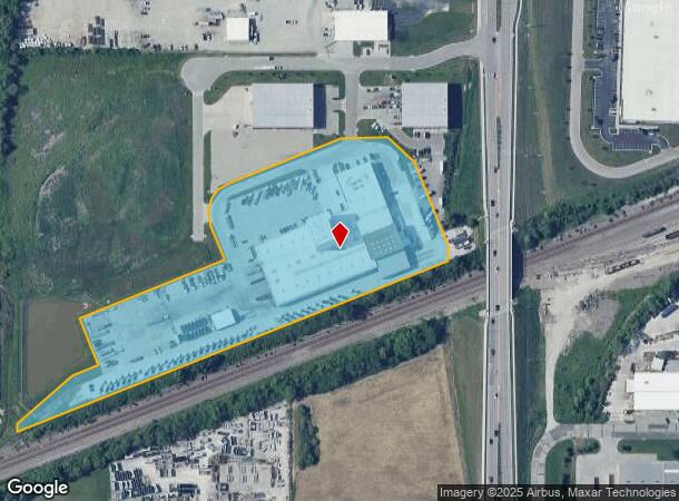 100 S Paniplus Dr, Olathe, KS Parcel Map