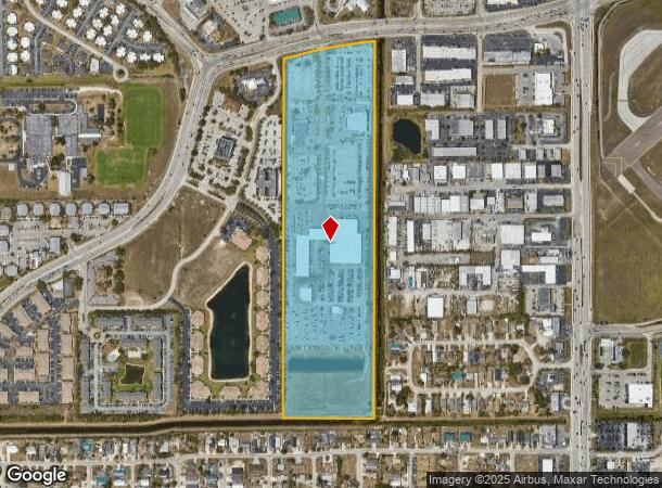 1790 Boy Scout Dr, Fort Myers, FL Parcel Map