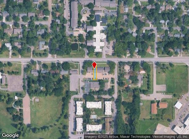  1611 Sw 37Th St, Topeka, KS Parcel Map