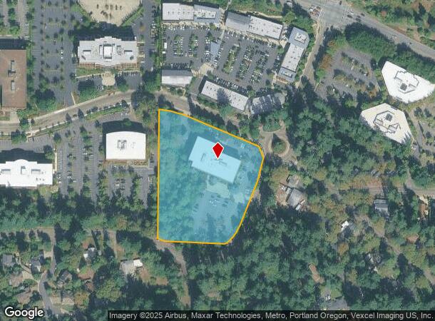  4800 Meadows Rd, Lake Oswego, OR Parcel Map