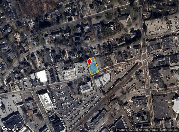  215 Elm St, New Canaan, CT Parcel Map