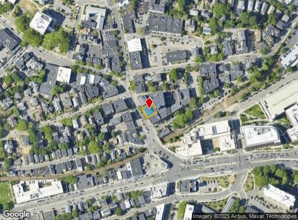  217 Washington St, Brookline, MA Parcel Map