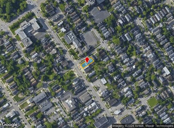  585 Niagara St, Buffalo, NY Parcel Map