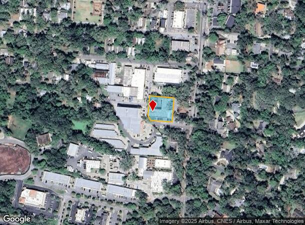  100 Sylvan Dr, Saint Simons Island, GA Parcel Map