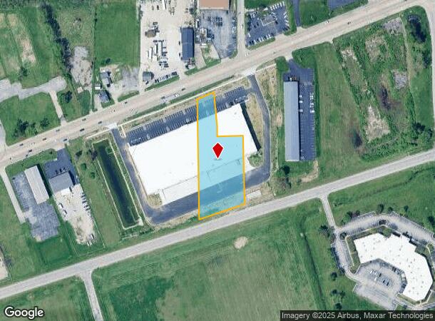  8517 W Washington St, Indianapolis, IN Parcel Map