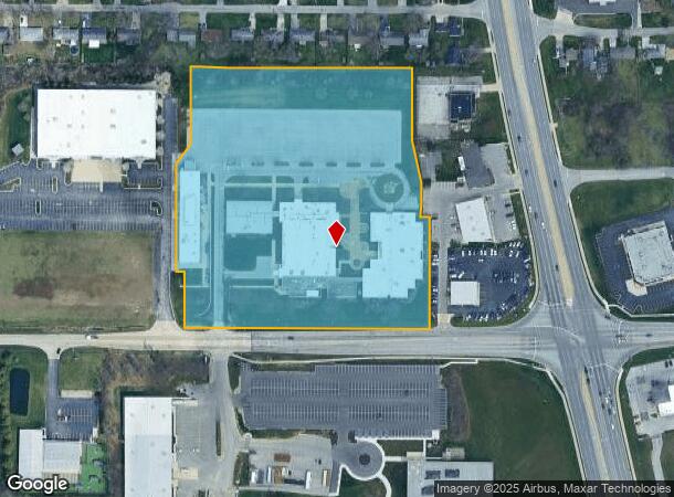  1946 W Cook Rd, Fort Wayne, IN Parcel Map