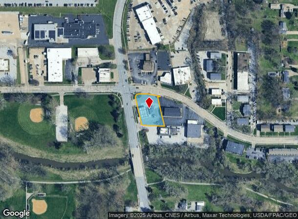  3417 N Harrison St, Davenport, IA Parcel Map