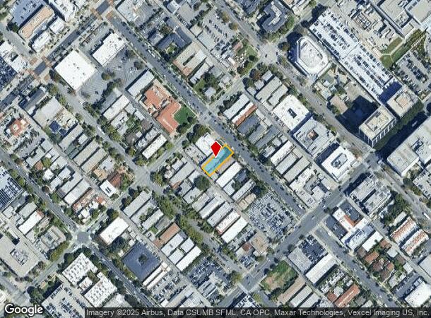  1312 19Th St, Santa Monica, CA Parcel Map