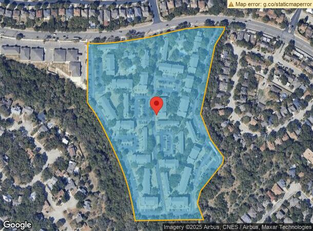  2170 Thousand Oaks Dr, San Antonio, TX Parcel Map