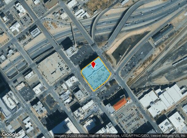 401 E Franklin Ave, El Paso, TX Parcel Map