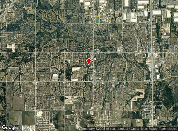  1507 Kestrel Ave, Desoto, TX Parcel Map