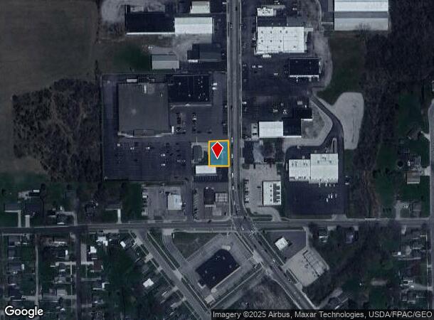  1223 Scott St, Napoleon, OH Parcel Map