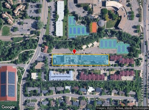 2525 Taft Dr, Boulder, CO Parcel Map