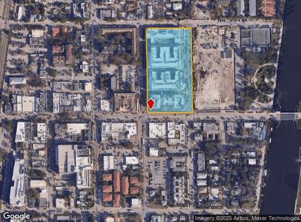 601 E Atlantic Ave, Delray Beach, FL Parcel Map