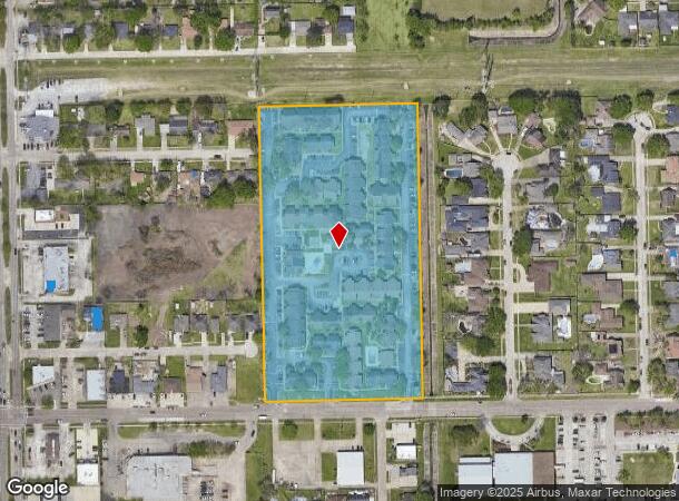  335 E San Augustine St, Deer Park, TX Parcel Map