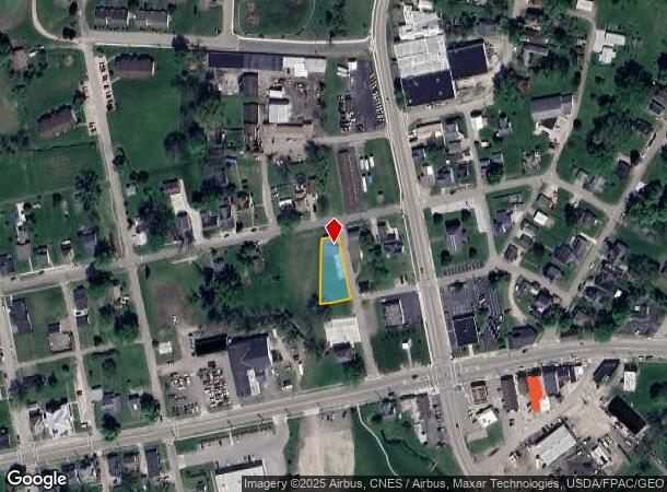 107 W North St, Hebron, OH Parcel Map